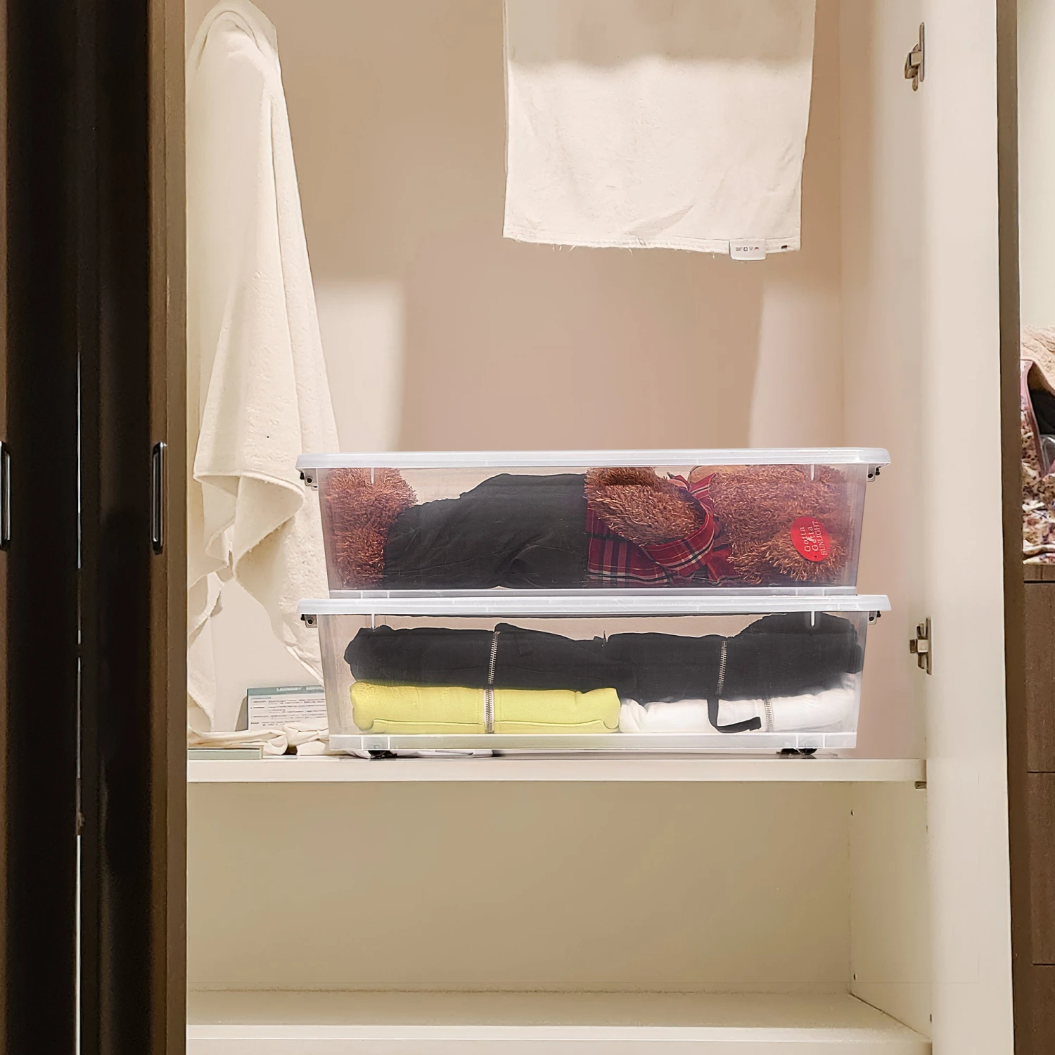 Underbed Bins With Lids (Set Of 2) 9 Underbed Bins With Lids (Set Of 2) - Image 7