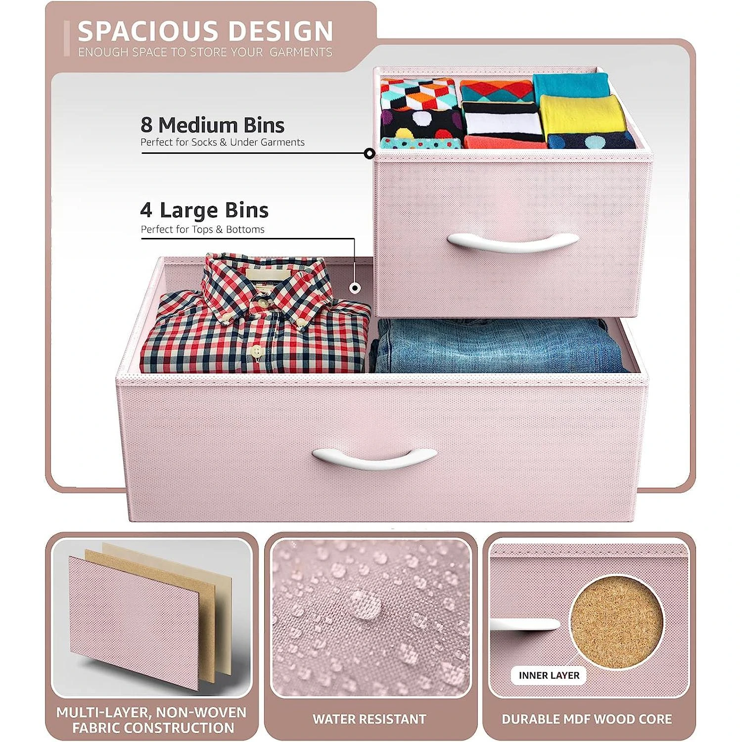 12 Drawer Wide Dresser 14 12 Drawer Wide Dresser - Image 12