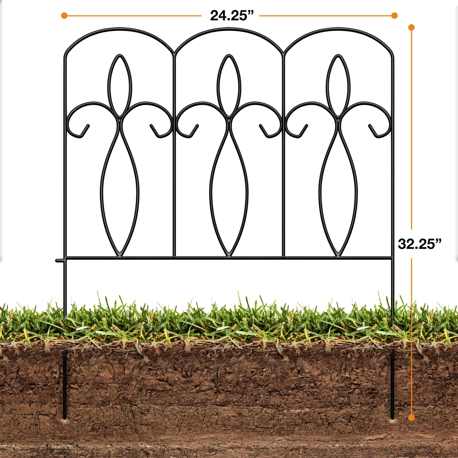 Garden Fence Panels (Set Of 5) 10 Garden Fence Panels (Set Of 5) - Image 8