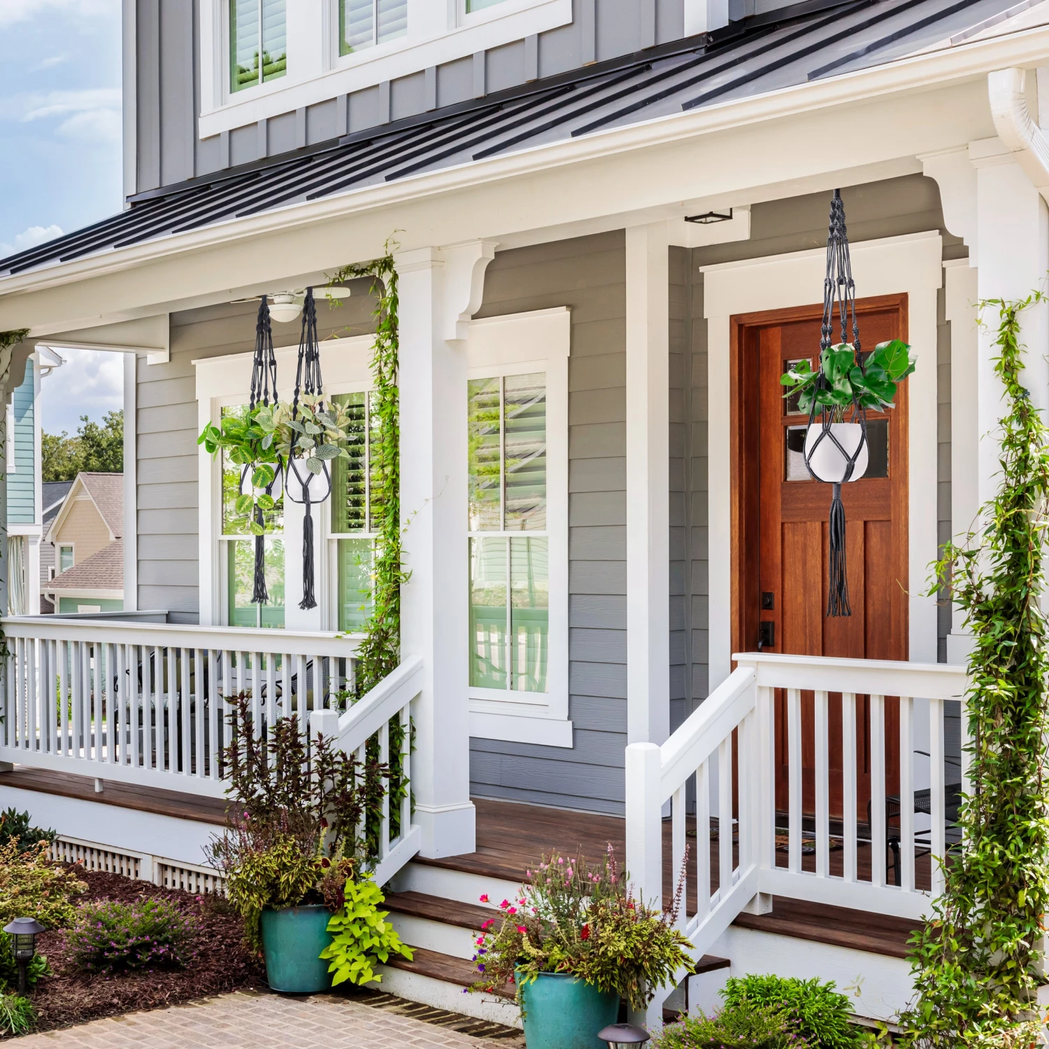 Macrame Plant Hanger 11 Macrame Plant Hanger - Image 9