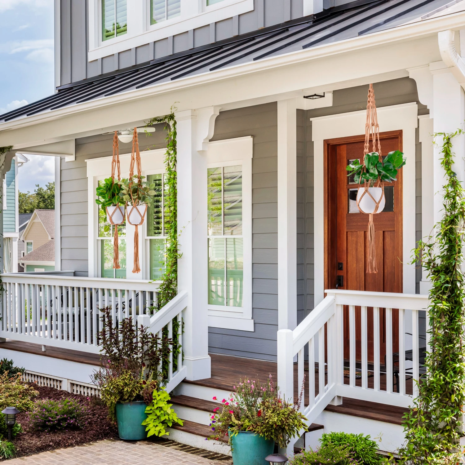 Macrame Plant Hanger 17 Macrame Plant Hanger - Image 15