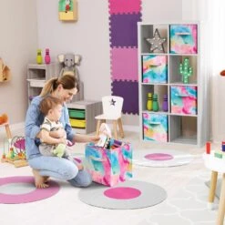 11" Cube Storage Bin (Single Pack Tie-Dye) -Sorbus Decor Shop 5 afc16874 8fae 46c1 9819 94c868b0f853