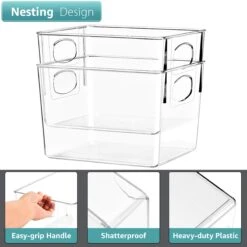 Storage Plastic Bin Set 18 Storage Plastic Bin Set -Sorbus Decor Shop 5 b3a7f66a 45e6 427b aa3c eb8f856d3aaf