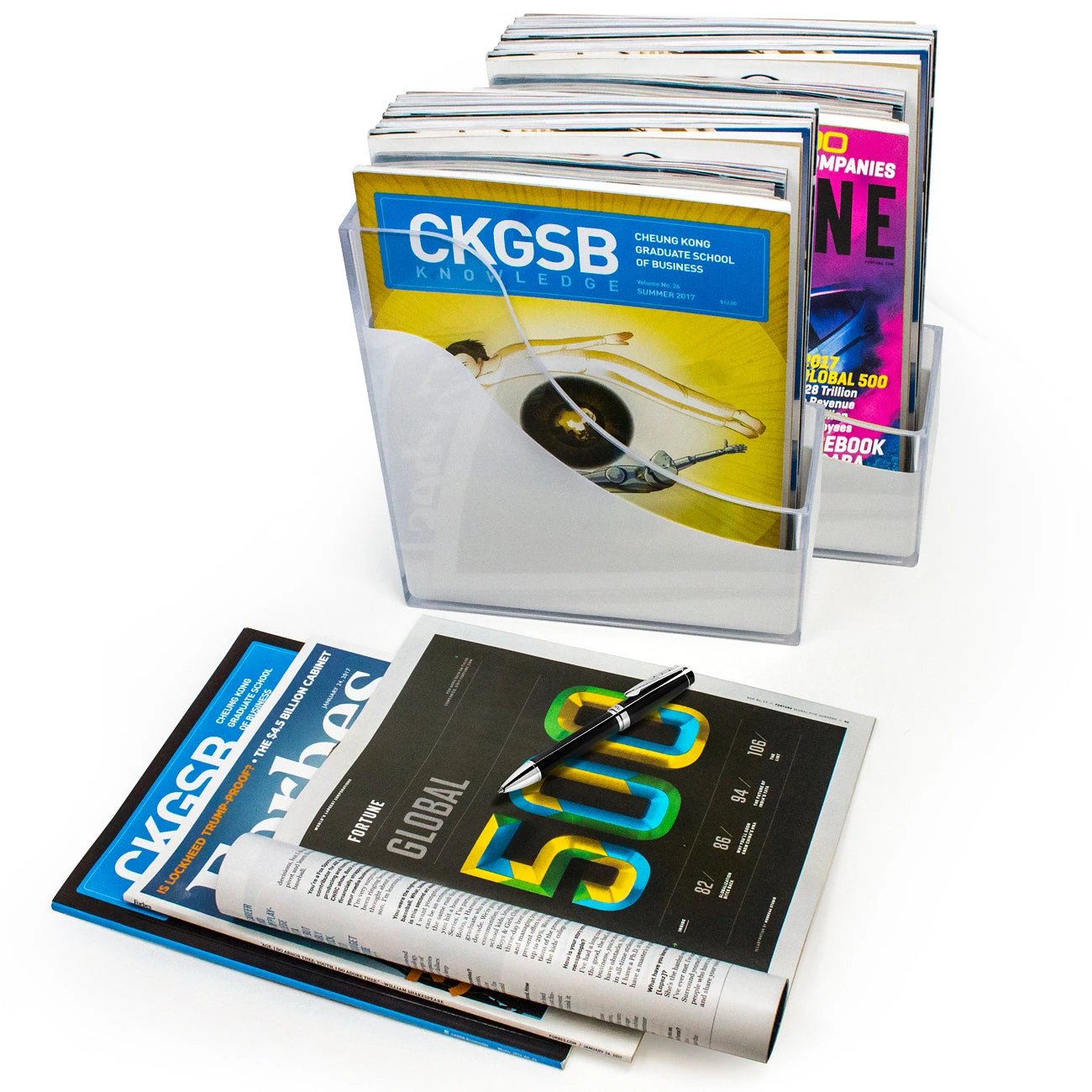 Acrylic Desk Organizer - Magazine Holder 8 Acrylic Desk Organizer - Magazine Holder - Image 6