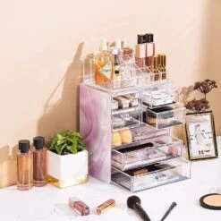 Makeup Organizer Set (7 Drawer Tie-Dye) 15 Makeup Organizer Set (7 Drawer Tie-Dye) -Sorbus Decor Shop 5 bcbf532f 505f 4b1d 9de3 6cb056821cca