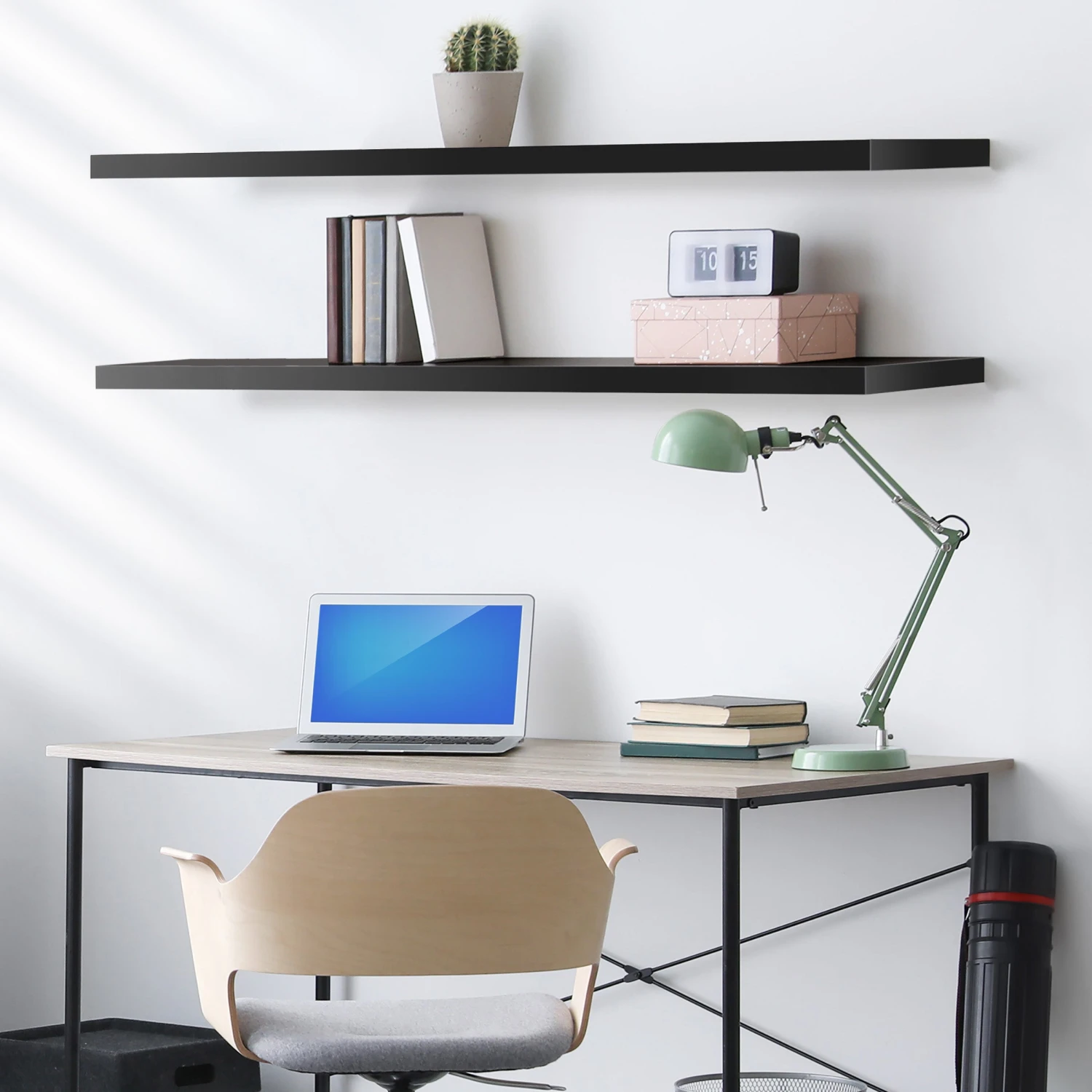 55-Inch Extra Long Floating Shelves (Set Of 2) 8 55-Inch Extra Long Floating Shelves (Set Of 2) - Image 6