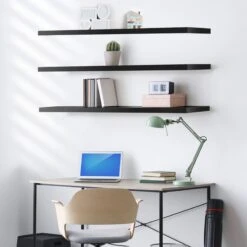 55-Inch Extra Long Floating Shelves (Set Of 3) -Sorbus Decor Shop 5 c969437a 6cb5 4eb2 a4d6 e5fa1f696c94