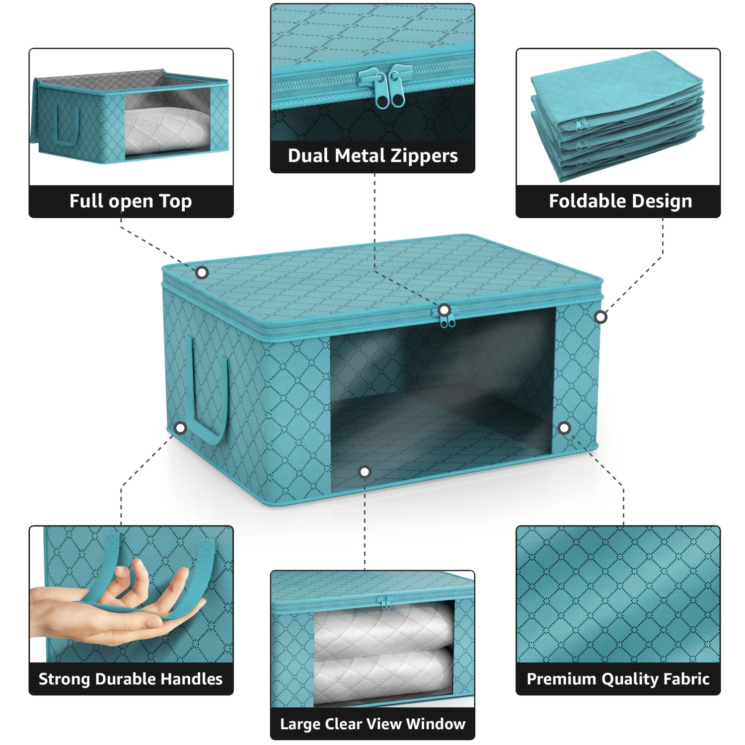 Storage Organize Bags (8 Pack) 6 Storage Organize Bags (8 Pack) - Image 4