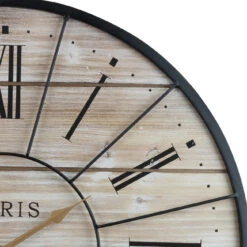 24" Paris Wood Wall Clock (Roman) -Sorbus Decor Shop 5 d21eccde 3de8 4637 8052 8ea93d7d1b8c