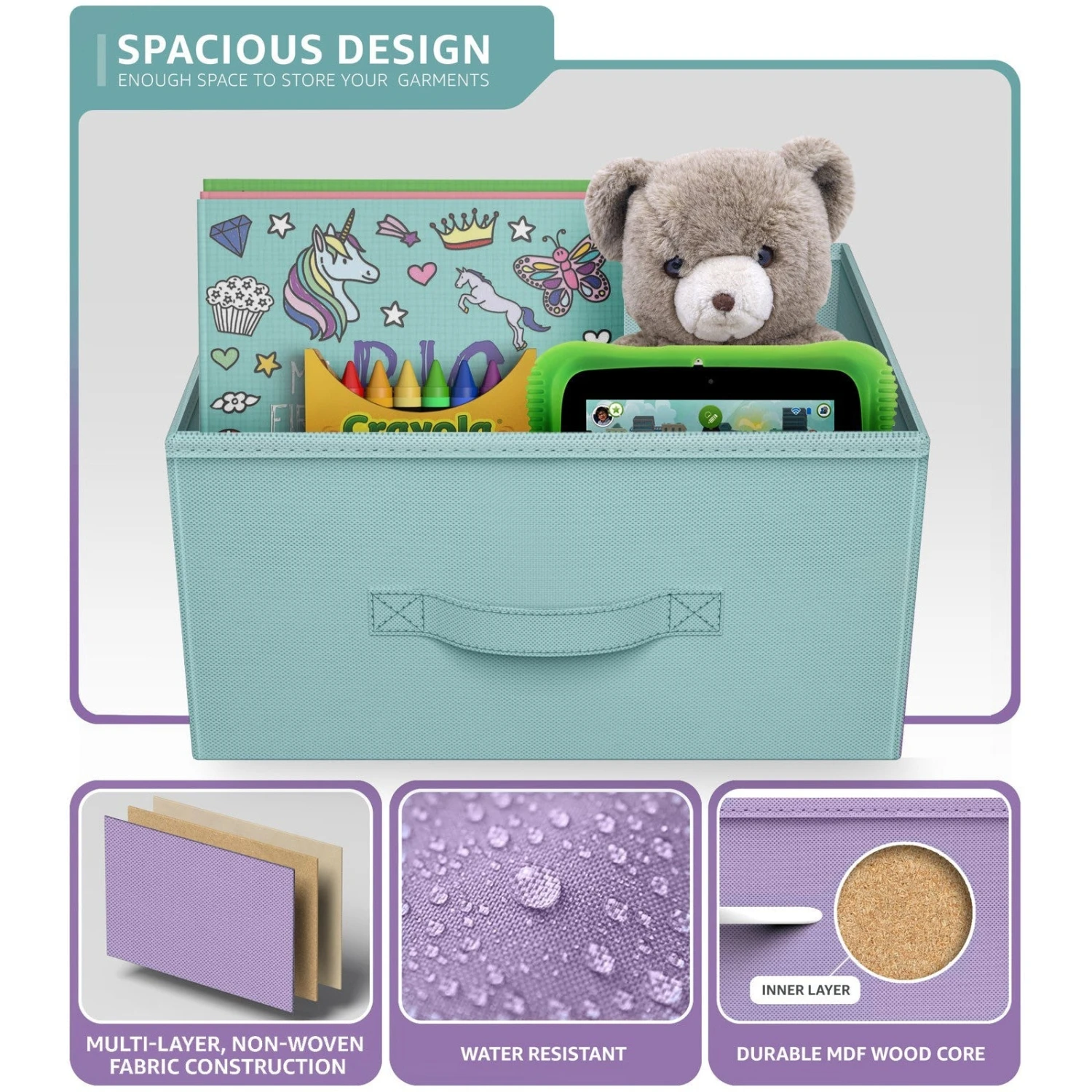 2 Drawer Display Nightstand (Set Of 2) 12 2 Drawer Display Nightstand (Set Of 2) - Image 10