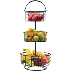 Basket Holder Stand (3 Tier)
