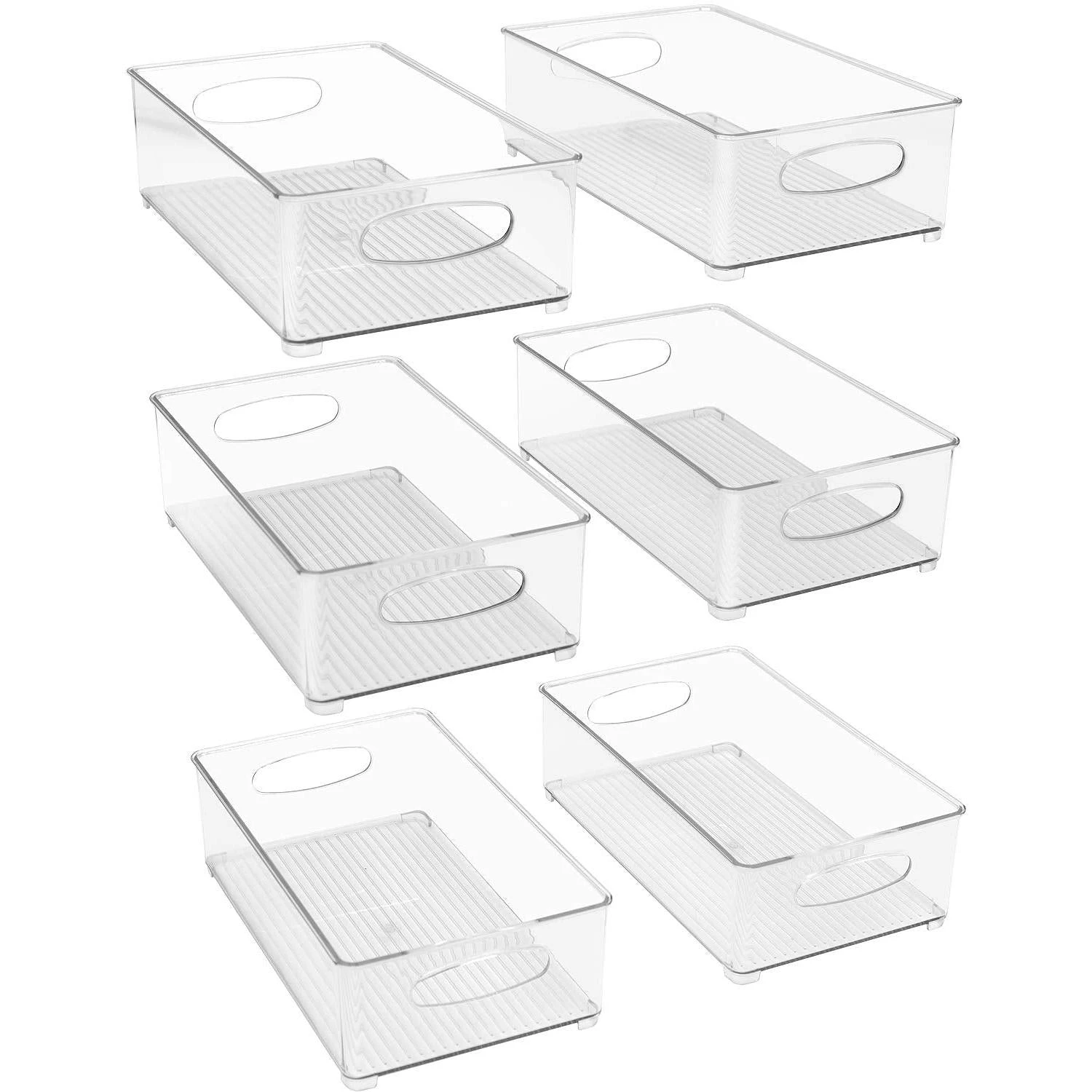 Storage Bins With Handles (6 Pack) 9 Storage Bins With Handles (6 Pack) - Image 7