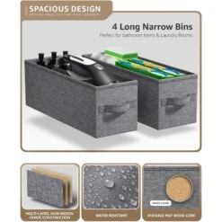 4 Drawer Narrow Storage Tower -Sorbus Decor Shop 5 f7d82326 d419 4825 afa9 a884ef5d7f53