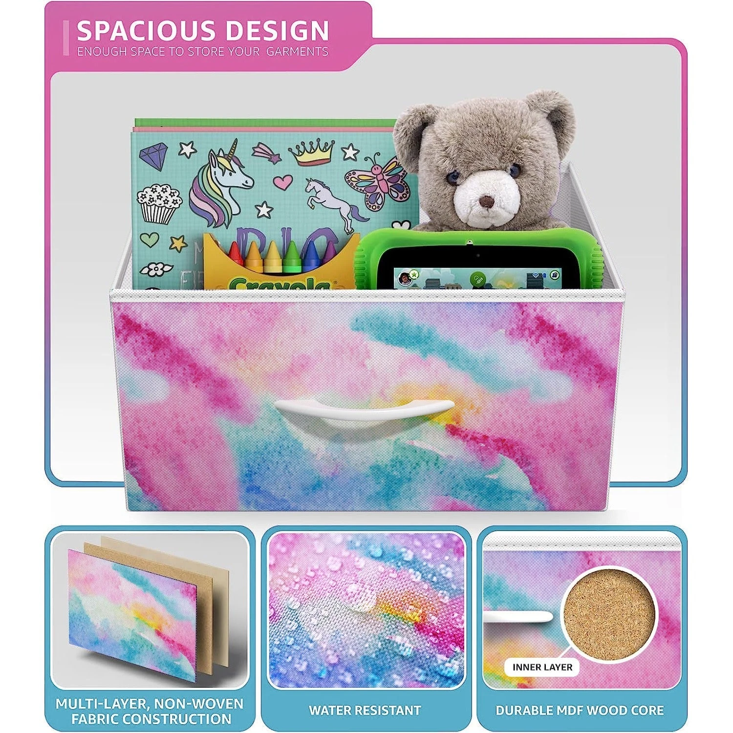 2 Drawer Display Nightstand 8 2 Drawer Display Nightstand - Image 6