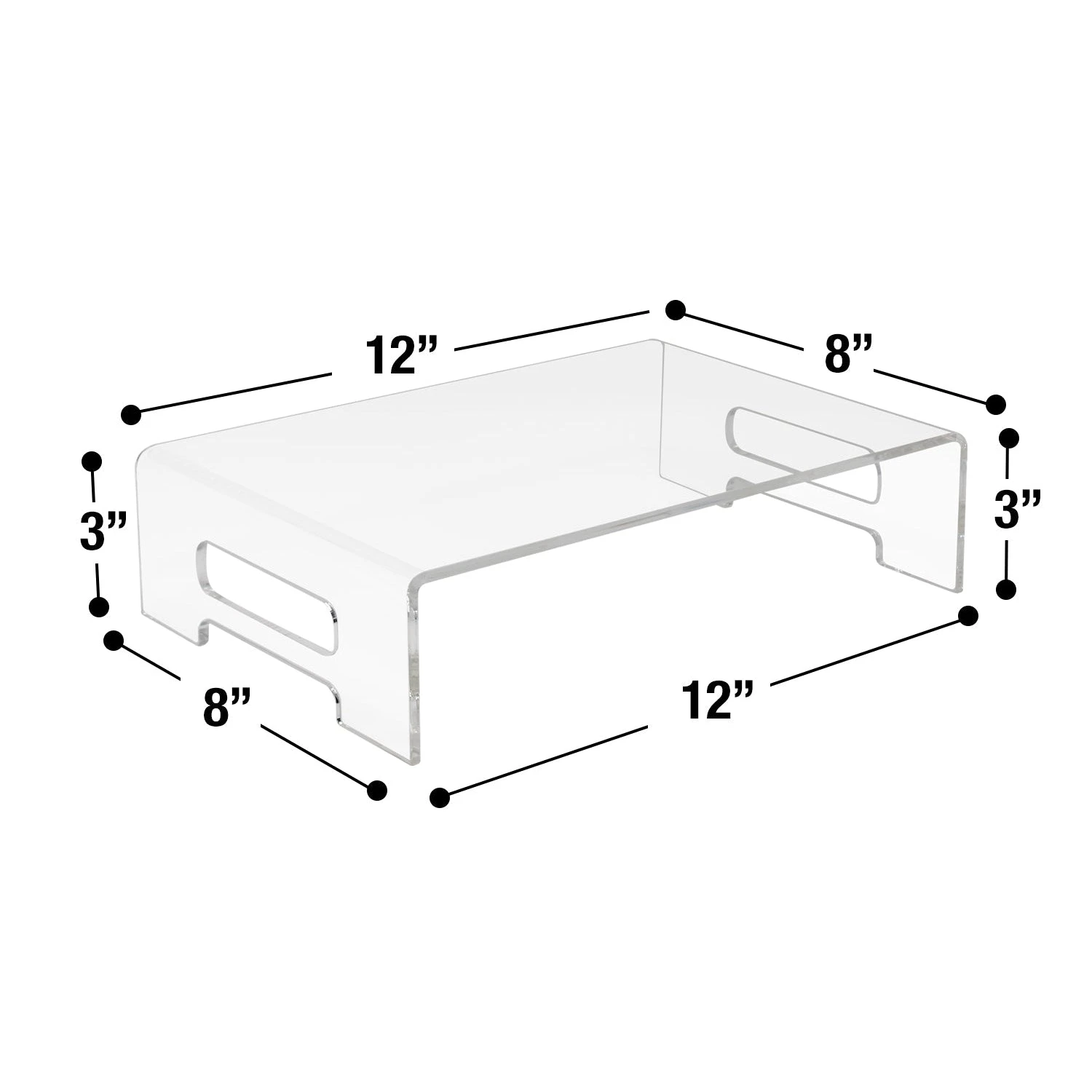 Acrylic Display Riser Stand 8 Acrylic Display Riser Stand - Image 6