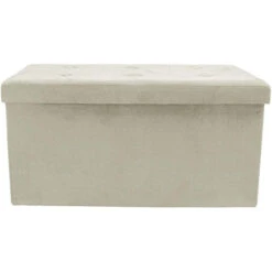 Faux Suede Storage Bench (Medium) -Sorbus Decor Shop 6.STRG BNCHSMSU BI