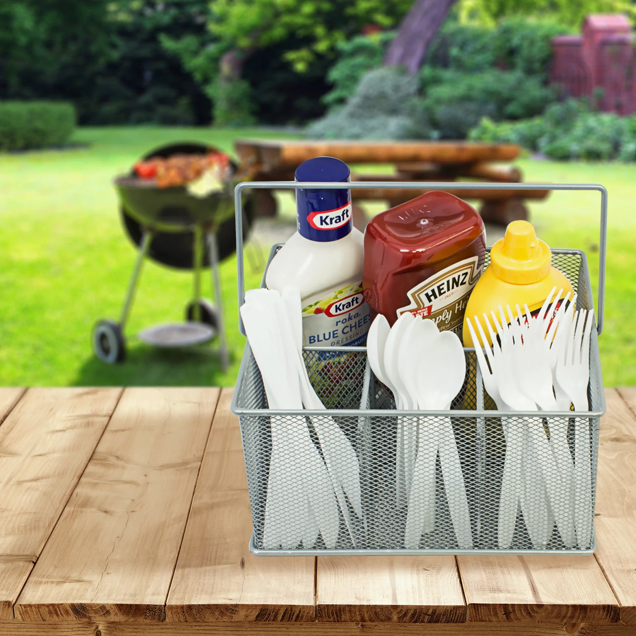 Steel Mesh Utensil Caddy 16 Steel Mesh Utensil Caddy - Image 14