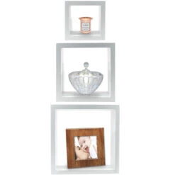 Square Floating Shelf (Set Of 3) -Sorbus Decor Shop 6 04d9d25c fad2 4213 91eb deed02ac417c