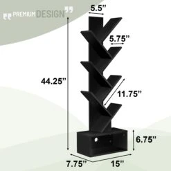 7 Tier Tree Bookshelf With Storage -Sorbus Decor Shop 6 11446b43 ee07 44b8 a60c f0226611f466