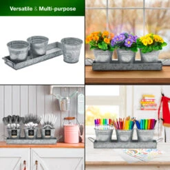 Planter Pot Trio & Tray Set 16 Planter Pot Trio & Tray Set -Sorbus Decor Shop 6 12cd6e6a 1cb0 4782 9b55 d6ad75072c42