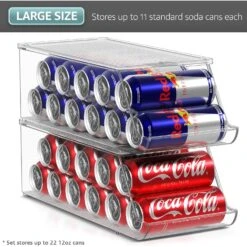 12 Skinny Soda Can Organizer (Set Of 2) 18 12 Skinny Soda Can Organizer (Set Of 2) -Sorbus Decor Shop 6 1abd4c70 33b6 428c 8791 a76ae89a18e9