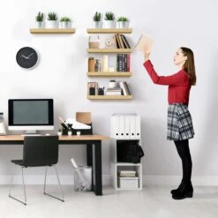 Wall Mounted Floating Shelves (5 Pack) -Sorbus Decor Shop 6 1db12105 1b76 4126 b694 f3428cde4cd2