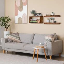 Floating Shelves For Wall (Set Of 3) -Sorbus Decor Shop 6 2147daa7 b518 4a45 80f2 3c85776195f9