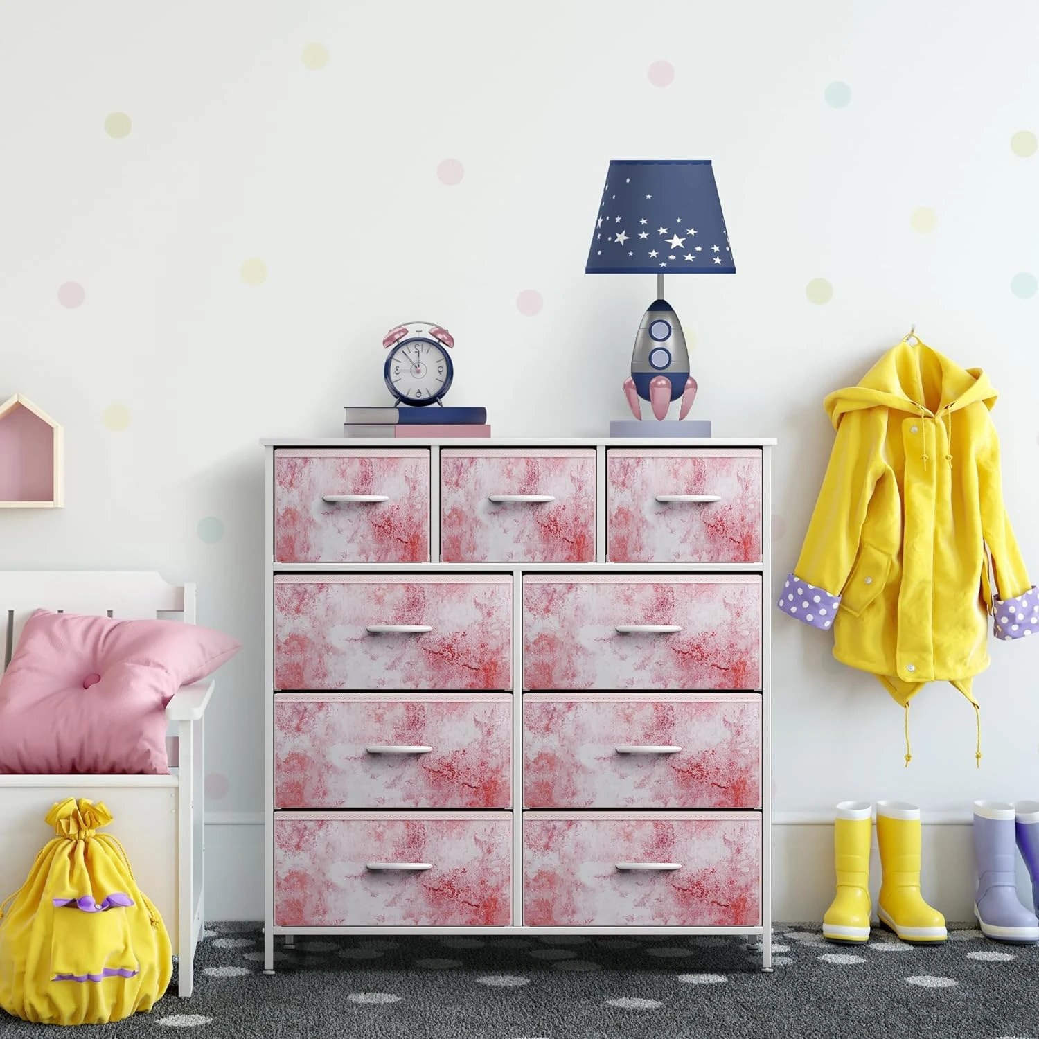 9 Drawer Wide Dresser 4 9 Drawer Wide Dresser - Image 2