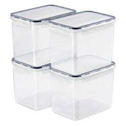 Large Narrow Food Storage Containers (Pack Of 4) -Sorbus Decor Shop 6 27d79811 53a2 4dd2 b1ec 2f78ecf86ebd