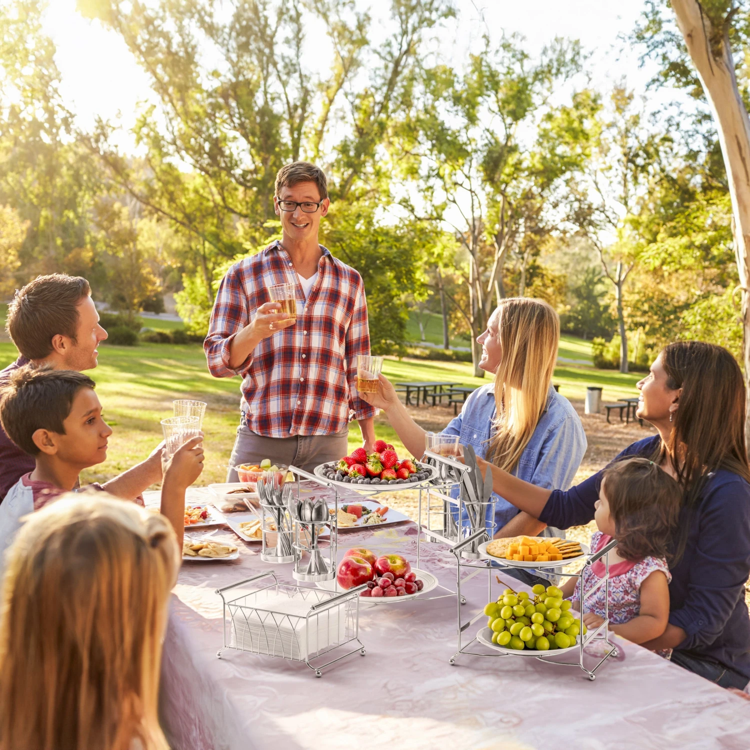 Stackable Buffet Caddy (7 Pc) 10 Stackable Buffet Caddy (7 Pc) - Image 8