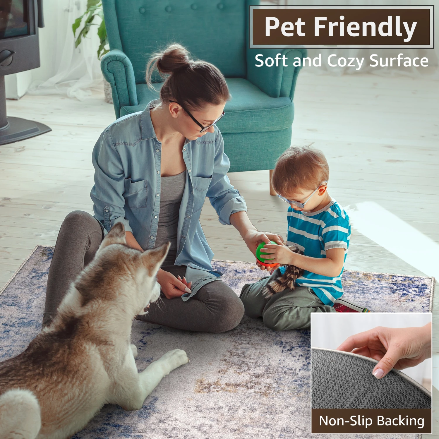 Area Rug (5ft X7ft) 11 Area Rug (5ft X7ft) - Image 9