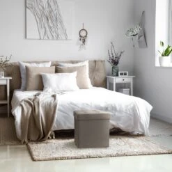 Faux Suede Storage Ottoman Cube -Sorbus Decor Shop 6 38022825 70e9 4f69 9702 bfa78205459e