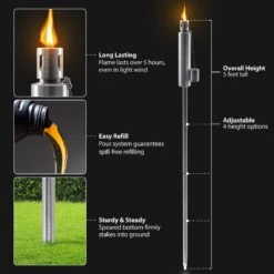 Matney Outdoor Decorative Torch Lights 15 Matney Outdoor Decorative Torch Lights -Sorbus Decor Shop 6 3a6a05c8 1b7a 4464 9efa db1dbfe5199c