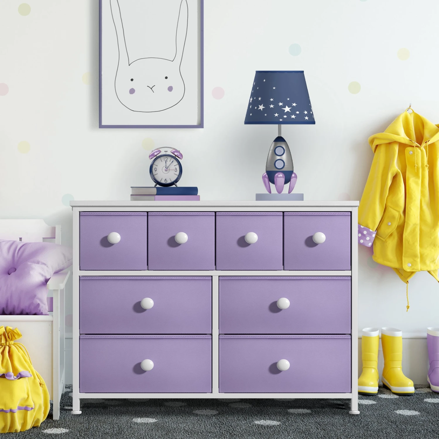 8 Drawer Chest Dresser With Knobs 9 8 Drawer Chest Dresser With Knobs - Image 7