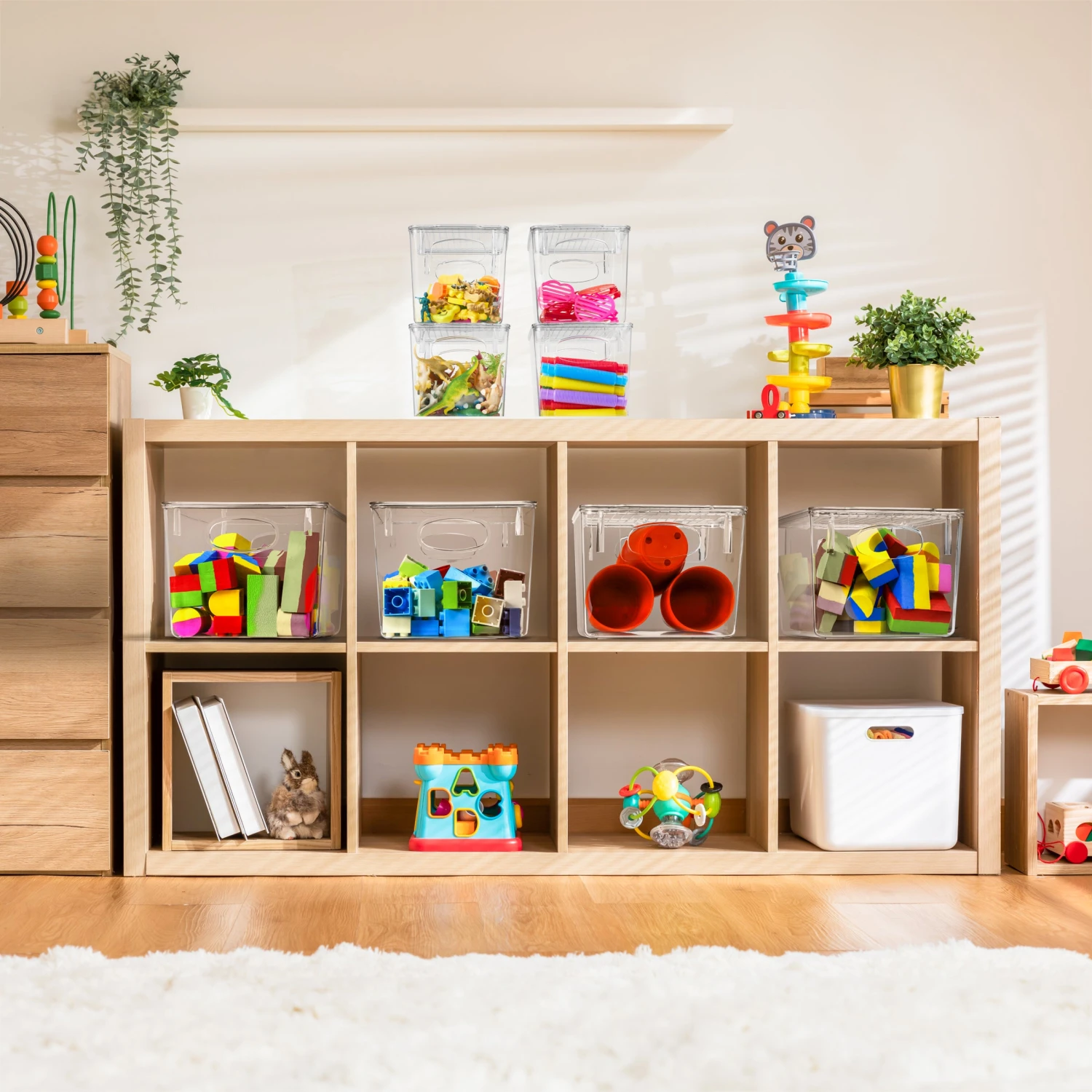 Plastic Bins With Lid Set (Medium) 21 Plastic Bins With Lid Set (Medium) - Image 19