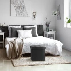 Faux Suede Storage Ottoman Cube -Sorbus Decor Shop 6 46e6edaf e342 4d34 b040 d1498a549f01