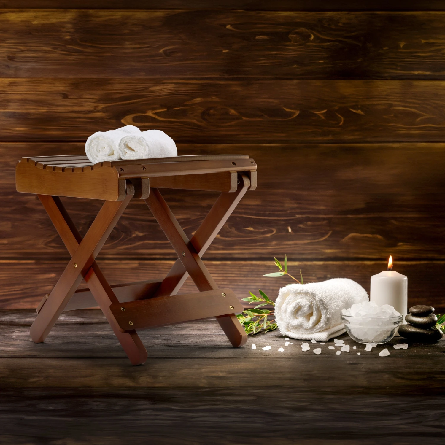 Bamboo Folding Stool 21 Bamboo Folding Stool - Image 19