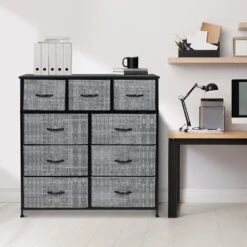 9 Drawer Wide Tall Dresser -Sorbus Decor Shop 6 677a1fc6 efec 4141 a0a9 47a88b056a3a