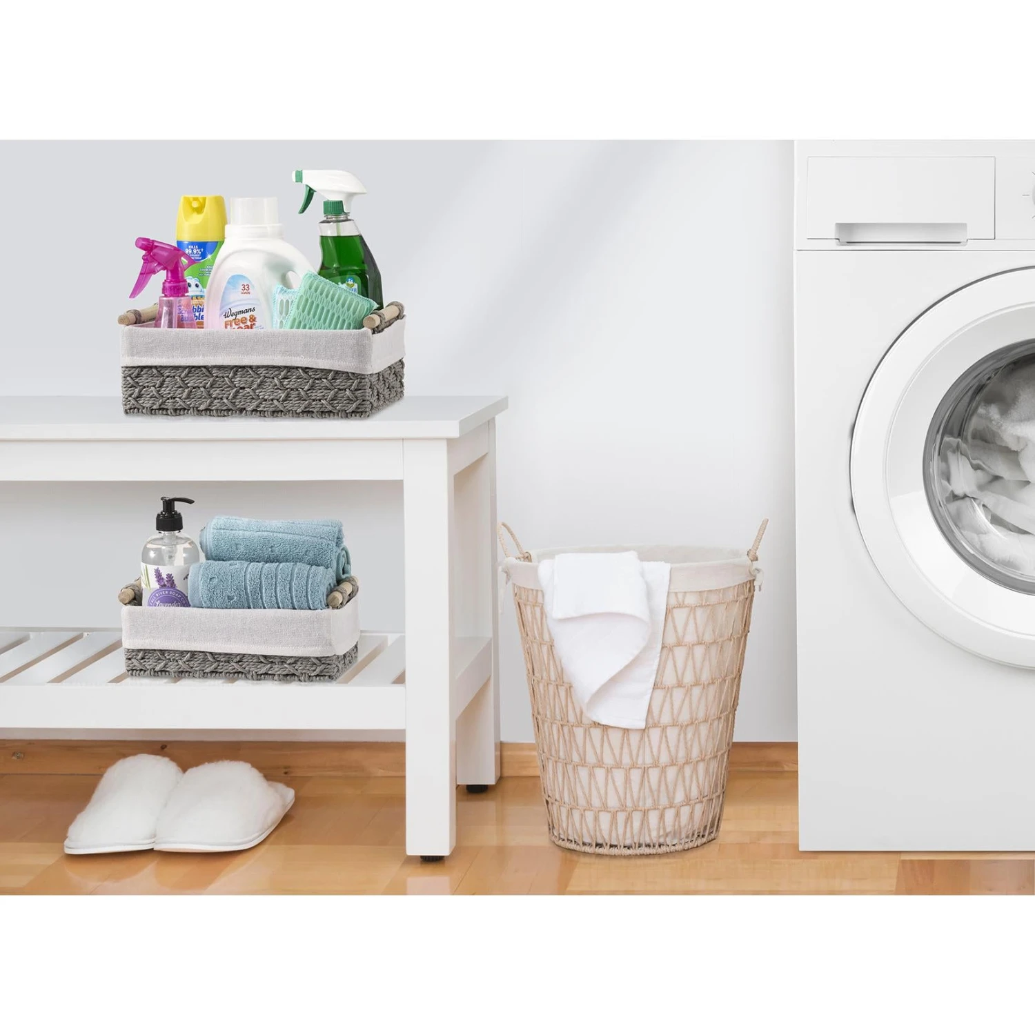 Woven Boho Decor Baskets (3 Pc) 8 Woven Boho Decor Baskets (3 Pc) - Image 6