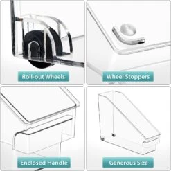 Roll Out Fridge Caddy 17 Roll Out Fridge Caddy -Sorbus Decor Shop 6 6bac8dcb 3e34 42be 9c55 f86e59a0215b