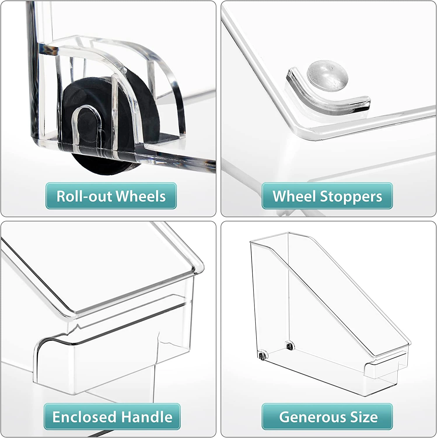 Roll Out Fridge Caddy 10 Roll Out Fridge Caddy - Image 8