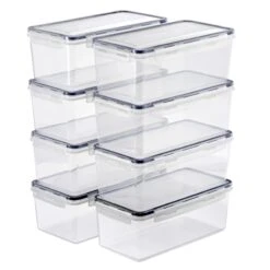 Long Rectangular Airtight Food Storage Containers (8 Pack) -Sorbus Decor Shop 6 70b3d7a4 3ccf 4af5 b4a3 1499b3509fc9