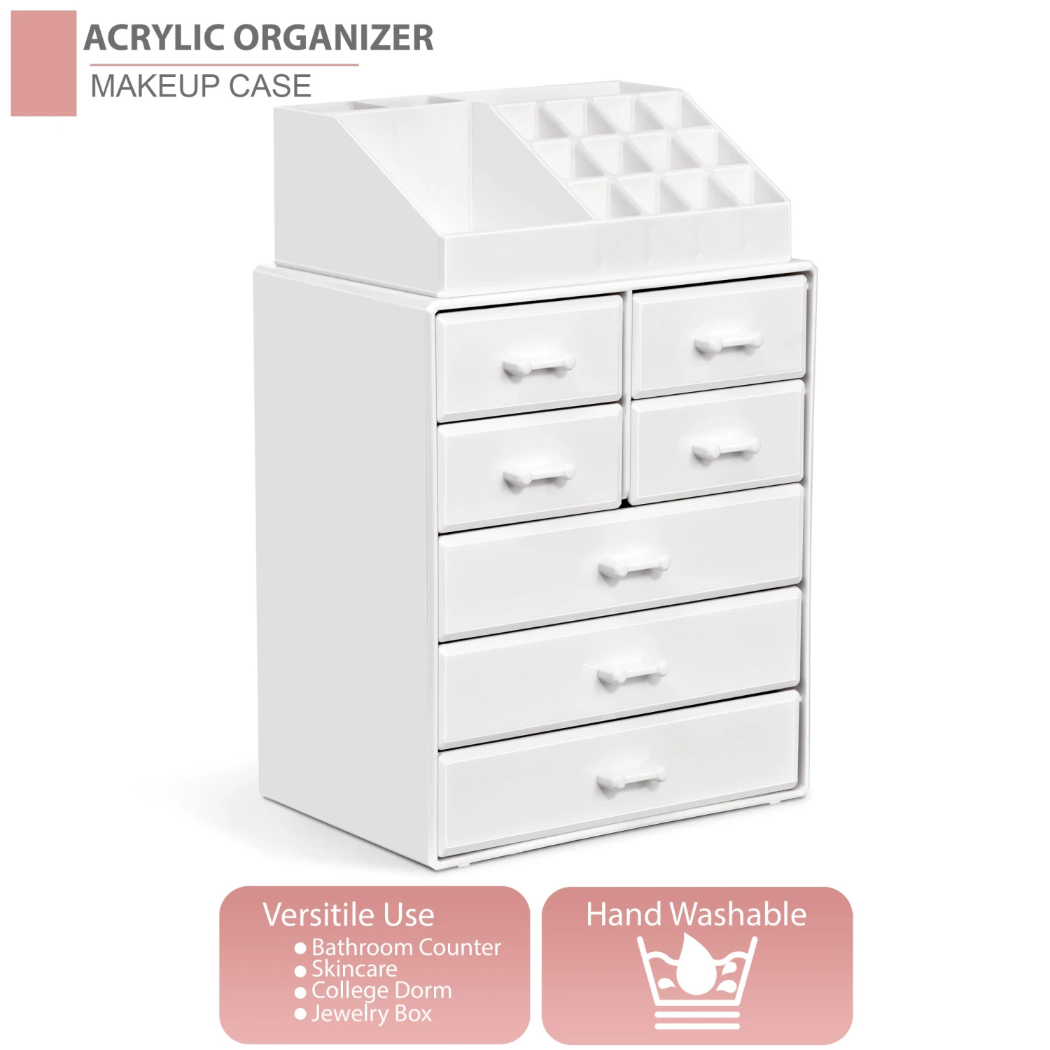 Makeup Organizer Tall (7 Drawer) 8 Makeup Organizer Tall (7 Drawer) - Image 6