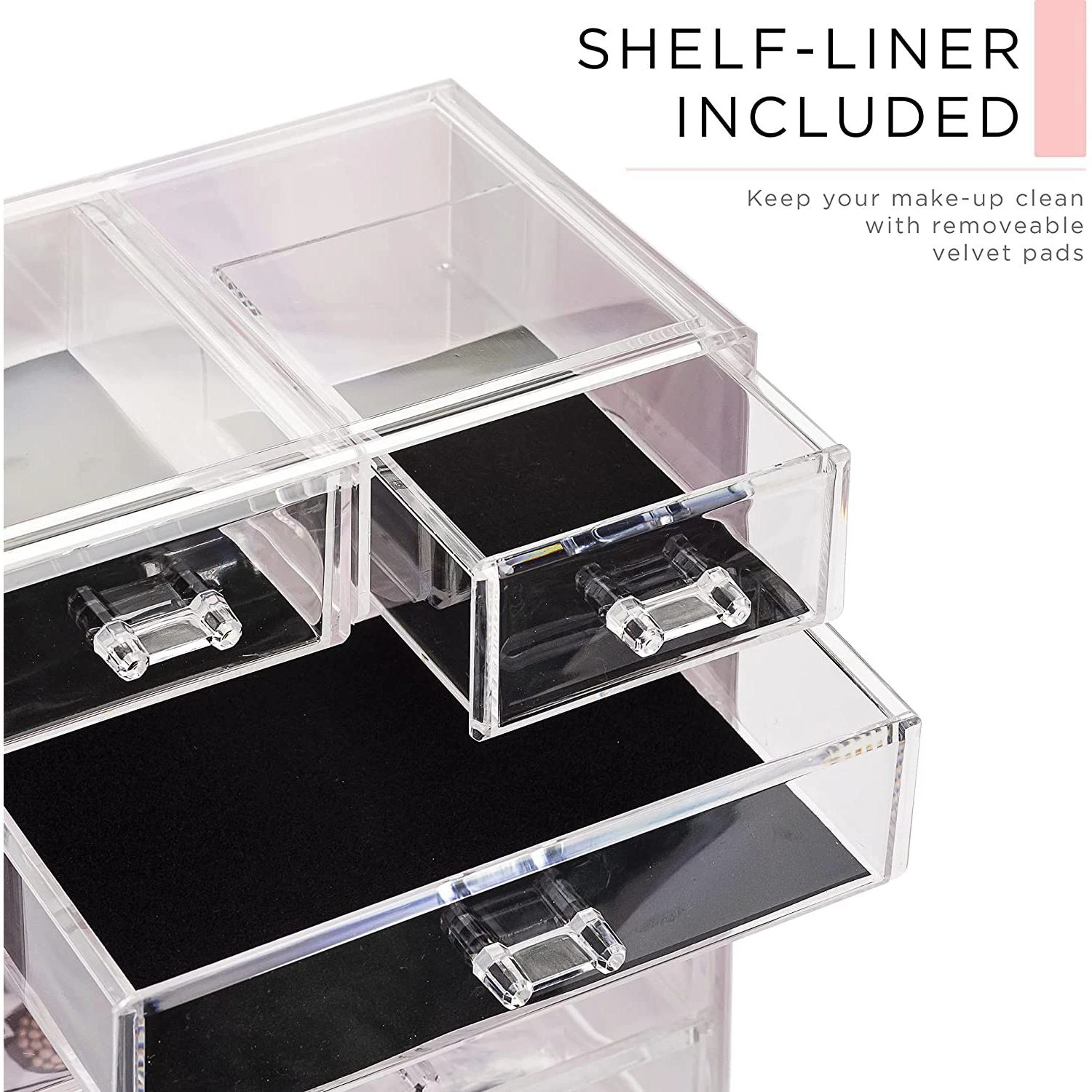 Makeup Organizer Set (6 Drawers Tie-Dye) 9 Makeup Organizer Set (6 Drawers Tie-Dye) - Image 7