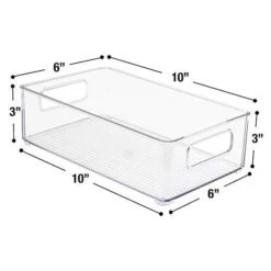 Fridge & Pantry Plastic Storage Bins Set -Sorbus Decor Shop 6 87deda4c f709 4b24 8996 662bd7f2d4bd