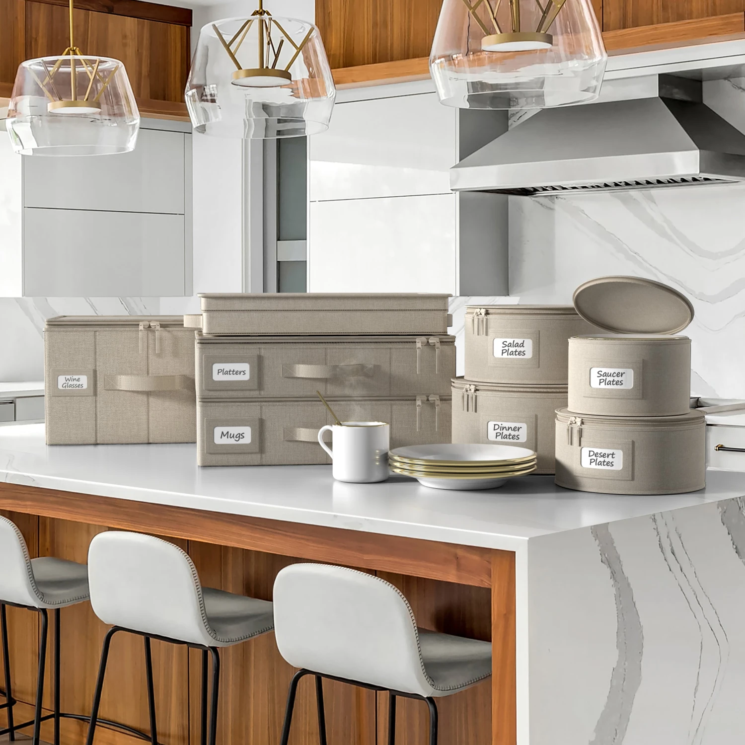 Dinnerware Storage Set Of 8 4 Dinnerware Storage Set Of 8 - Image 2