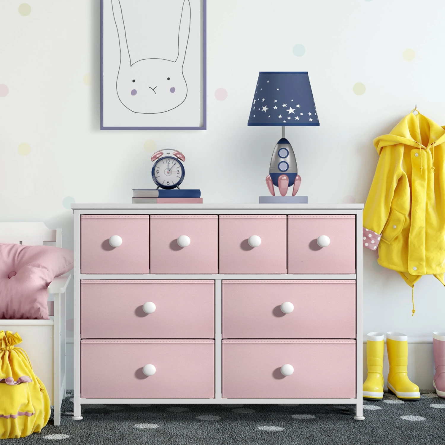 8 Drawer Chest Dresser With Knobs 16 8 Drawer Chest Dresser With Knobs - Image 14