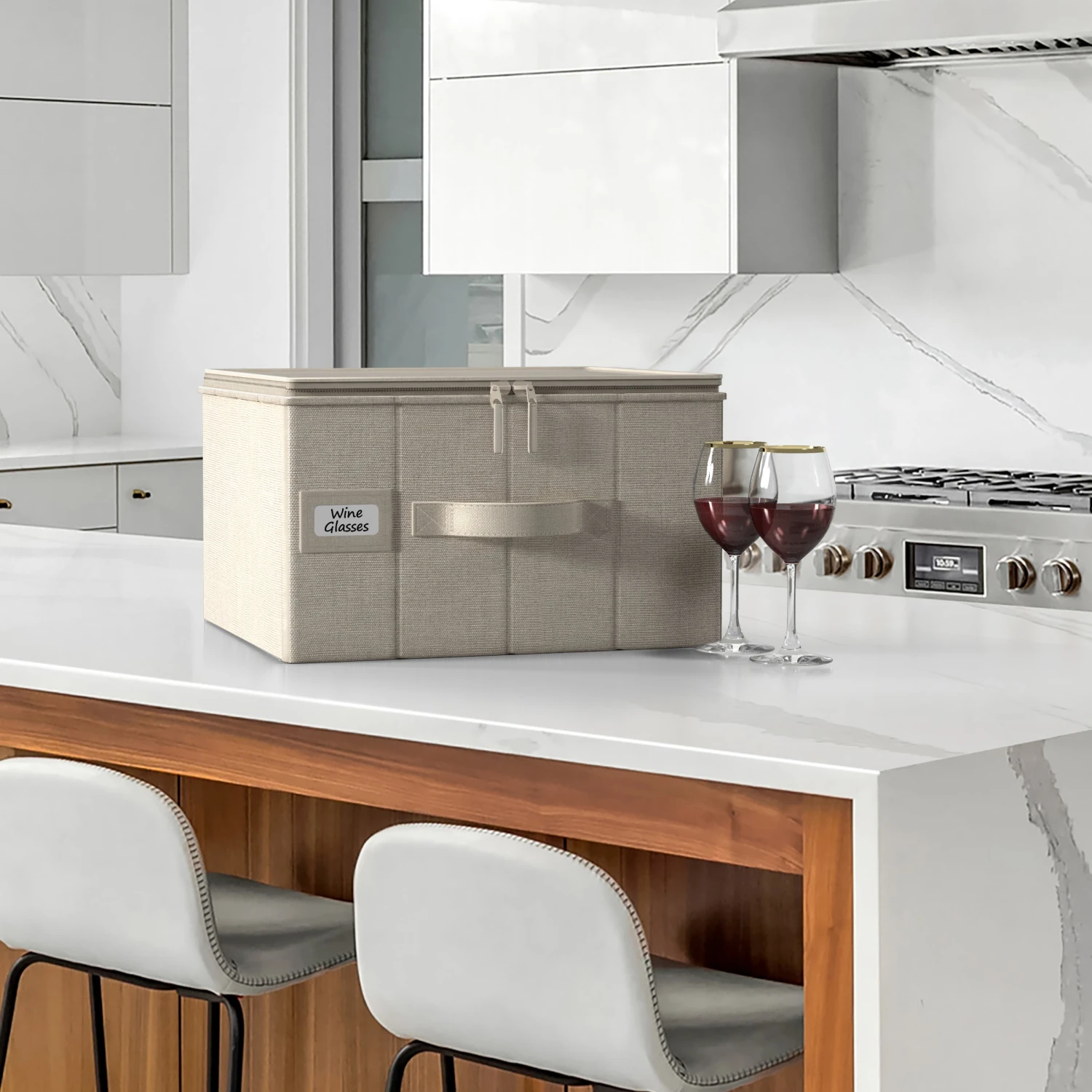 China Storage Champagne Glass Container Dinnerware Organizer (1 Piece) 8 China Storage Champagne Glass Container Dinnerware Organizer (1 Piece) - Image 6