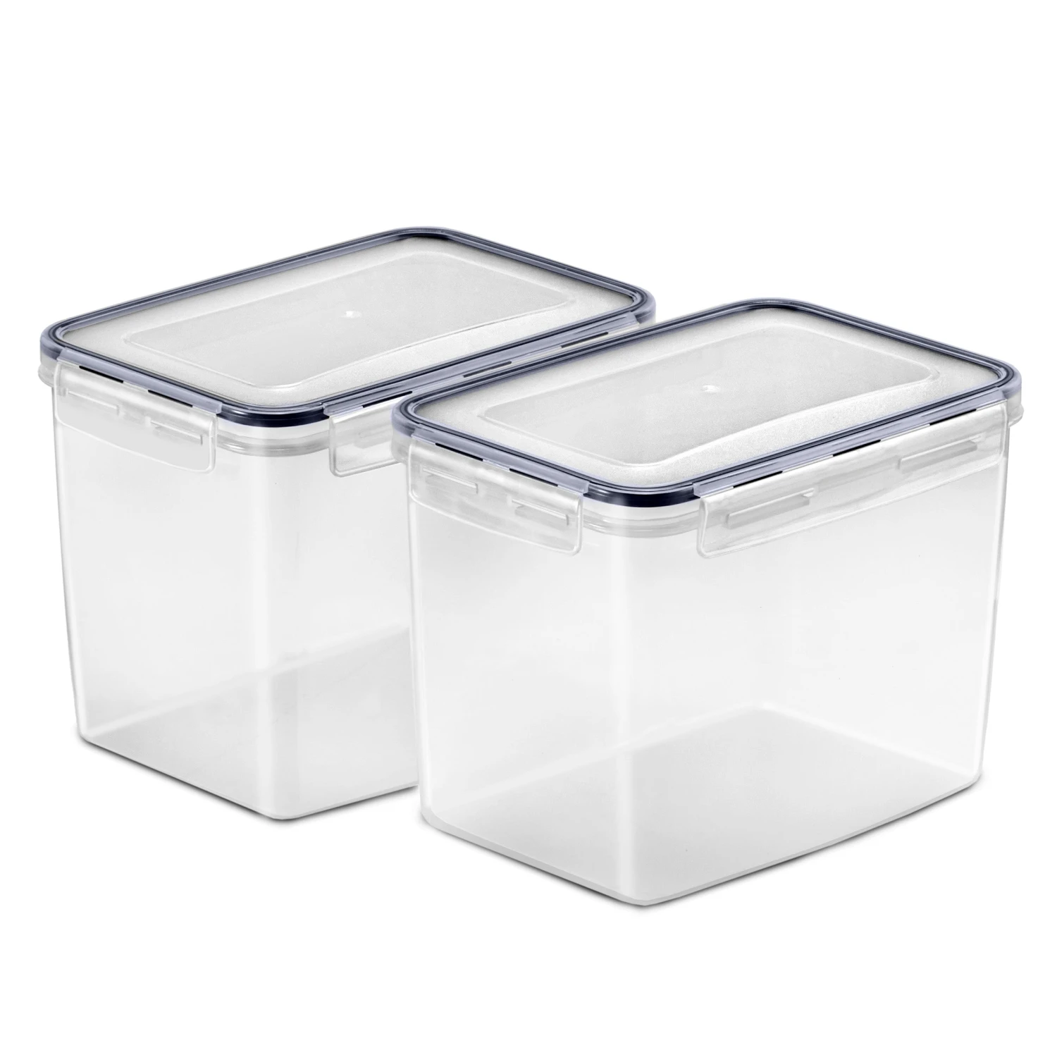 Large Narrow Airtight Food Storage Containers With Lids (2 Pack) 9 Large Narrow Airtight Food Storage Containers With Lids (2 Pack) - Image 7