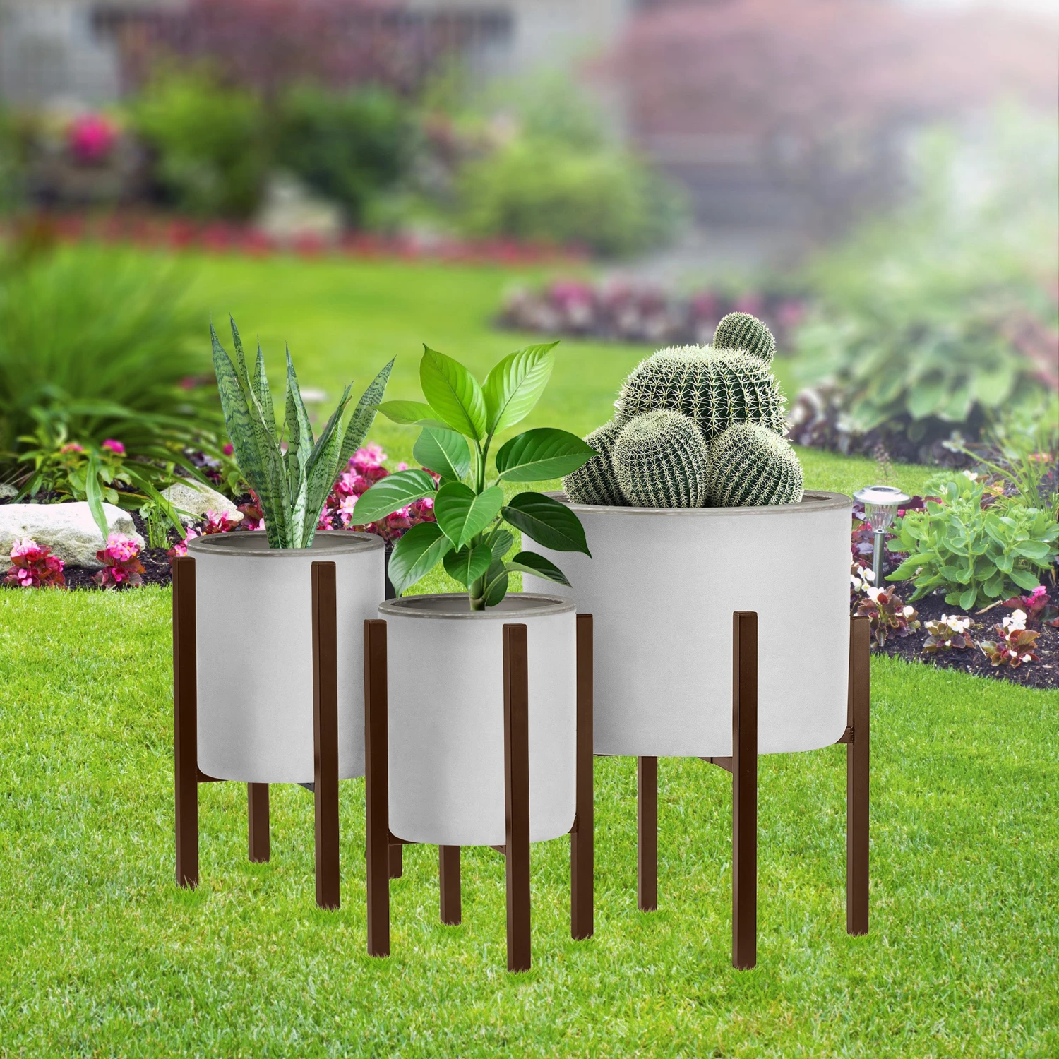 Plant Stand, Adjustable Flower Pot Holder 11 Plant Stand, Adjustable Flower Pot Holder - Image 9